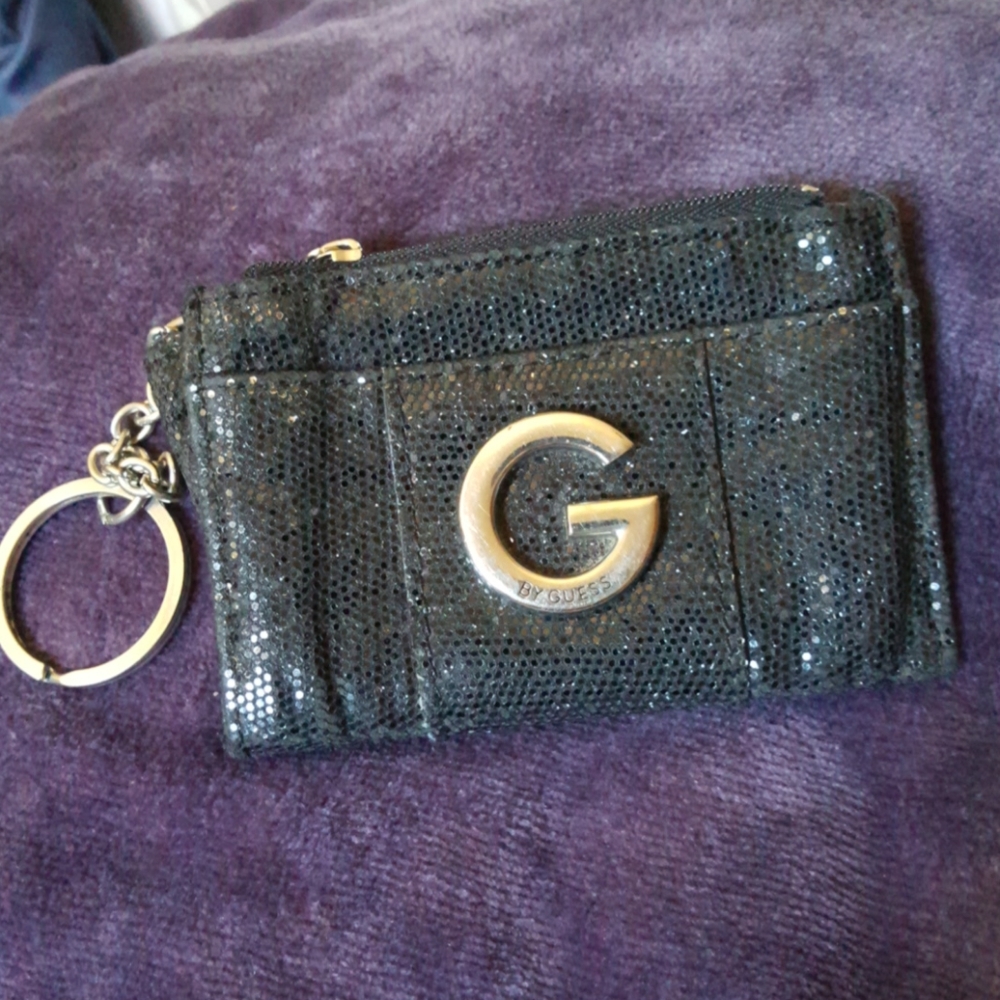 3/$15 G By Guess mini sparkle coin purse